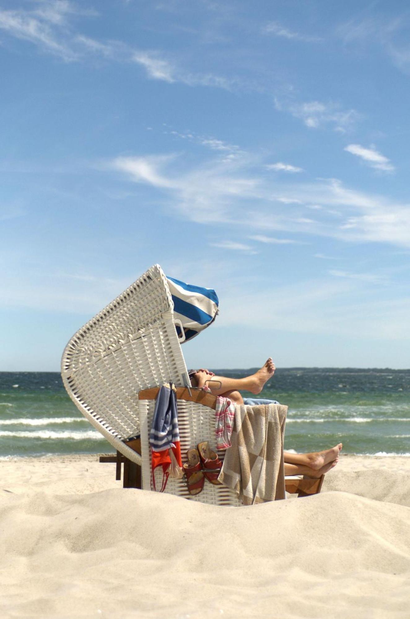 Mit Dem Strandkorb Apartment Eckernfoerde